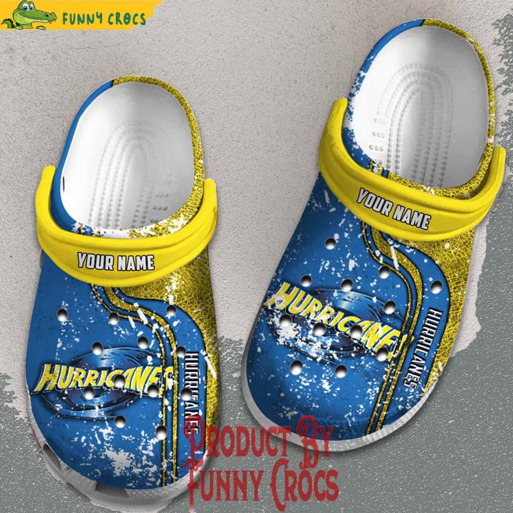 Custom Super Rugby Hurricanes Crocs