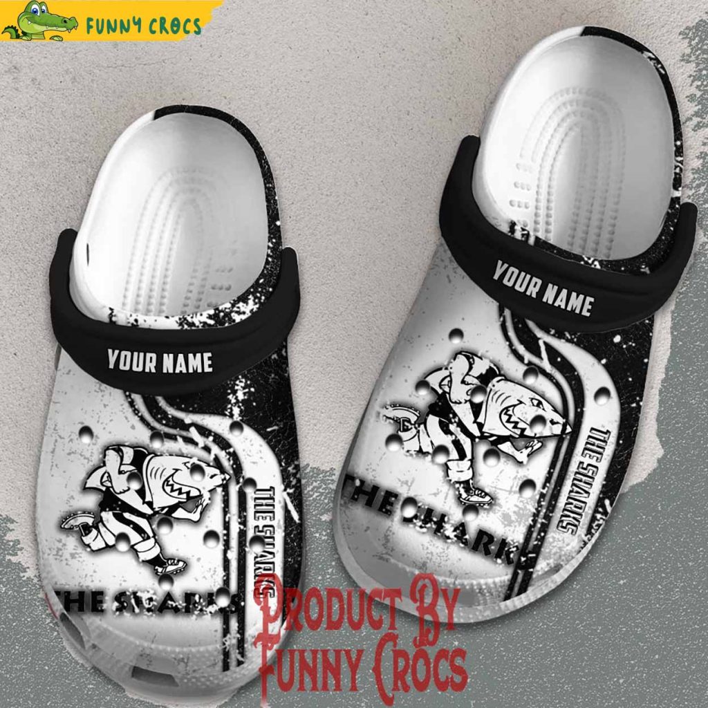 Custom Super Rugby The Sharks Crocs