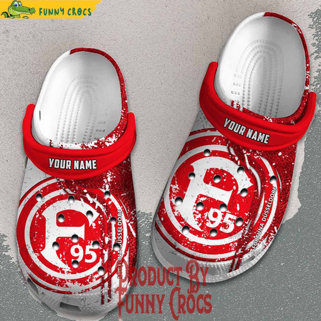 Personalized Bundesliga Fortuna Dusseldorf Crocs