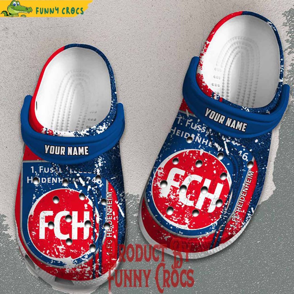 Personalized Bundesliga Heidenheim Crocs Clog