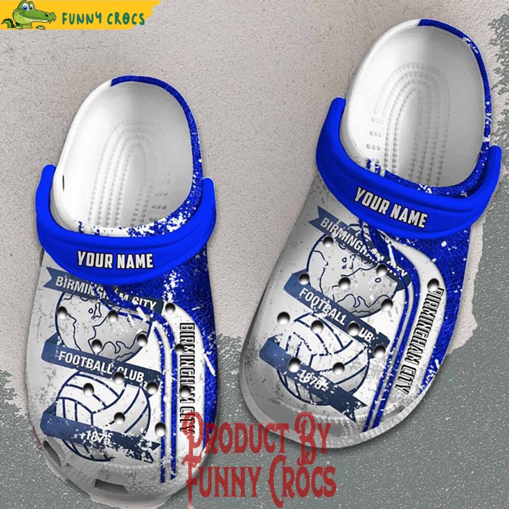 Personalized EFL Championship Birmingham City Crocs