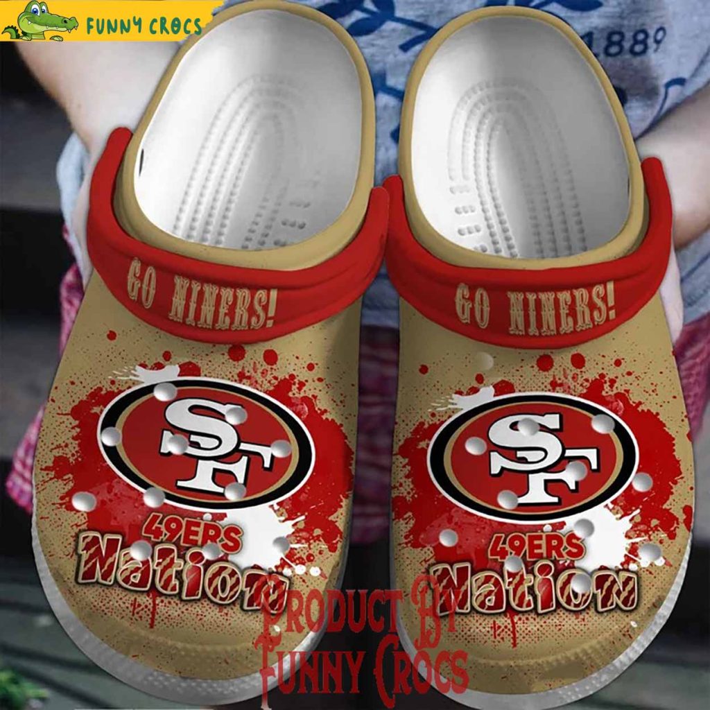 San Francisco 49ers Nation Crocs