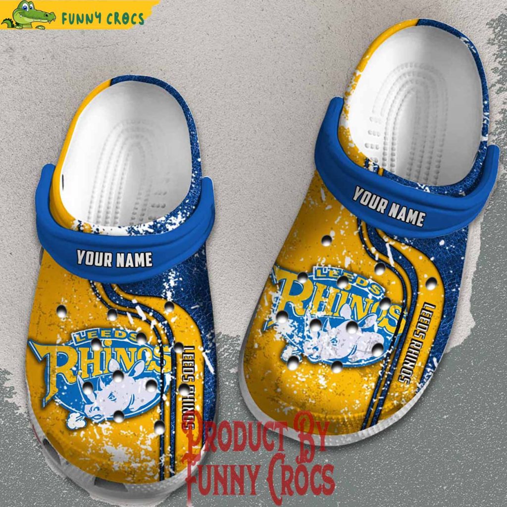 Super League Leeds Rhinos Crocs