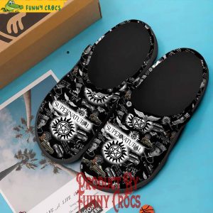 Supernatural Pattern Crocs Shoes 2