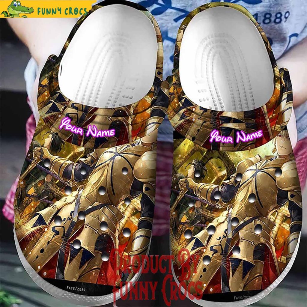 Personalized Fate Zero Anime Crocs For Men