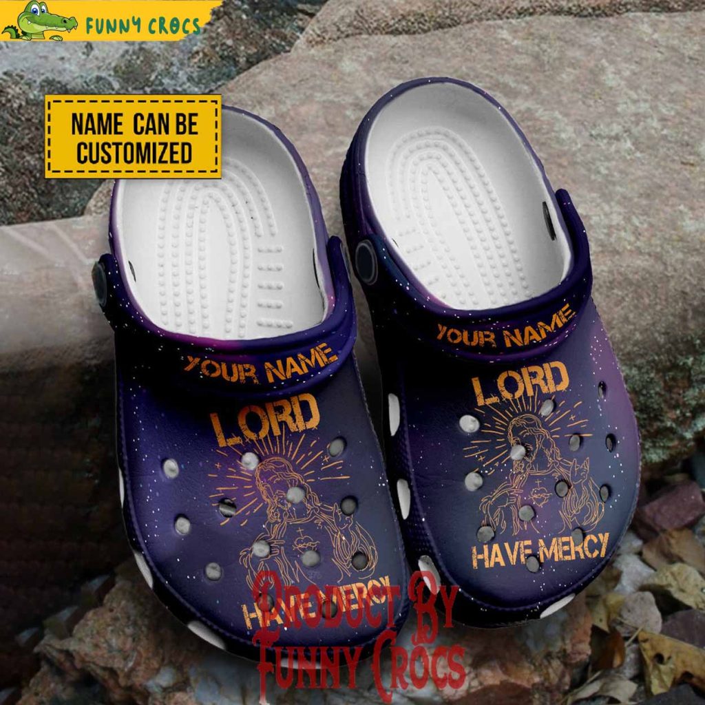 Personalized Jesus Lord Have Mercy Crocs Shoes