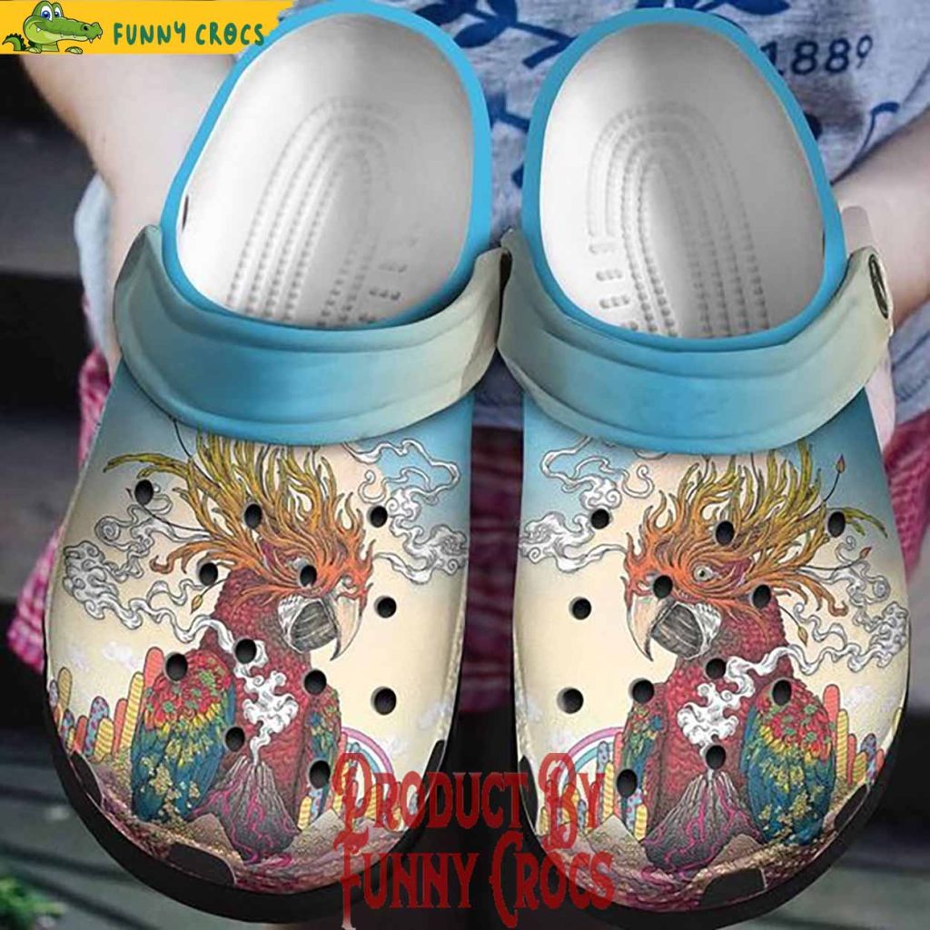 Personalized Parrot Crocs Shoes