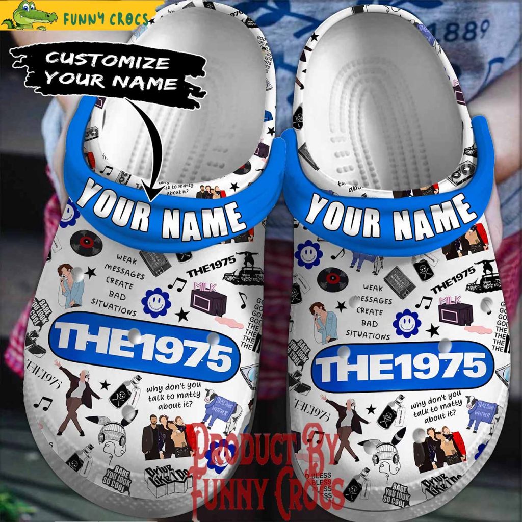 Personalized The 1975 Band Crocs Shoes