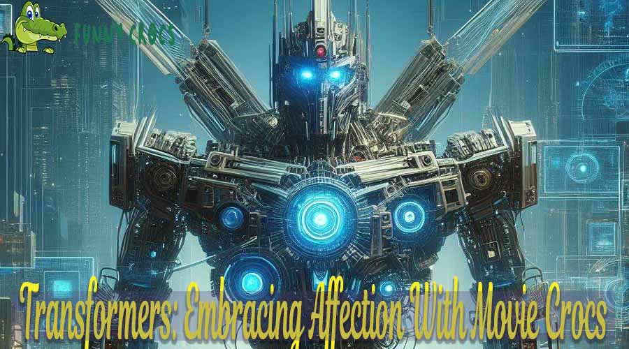 Transformers Embracing Affection With Movie Crocs