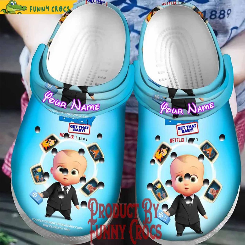 Custom Boss Baby Get That Baby Crocs Shoes