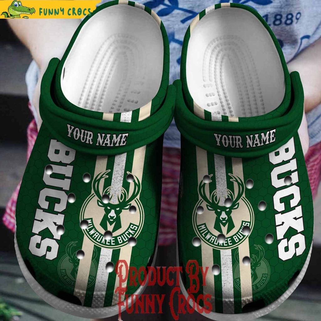 Customized Milwaukee Bucks Crocs Shoes