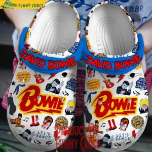 Davids Bowie Let’s Dance Crocs Shoes