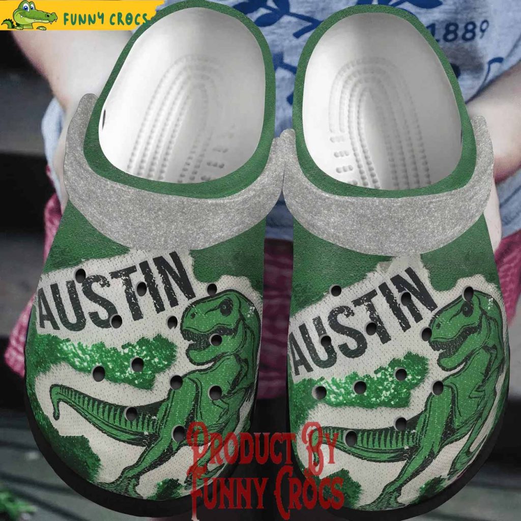 Dinosaur Personalized Crocs Style