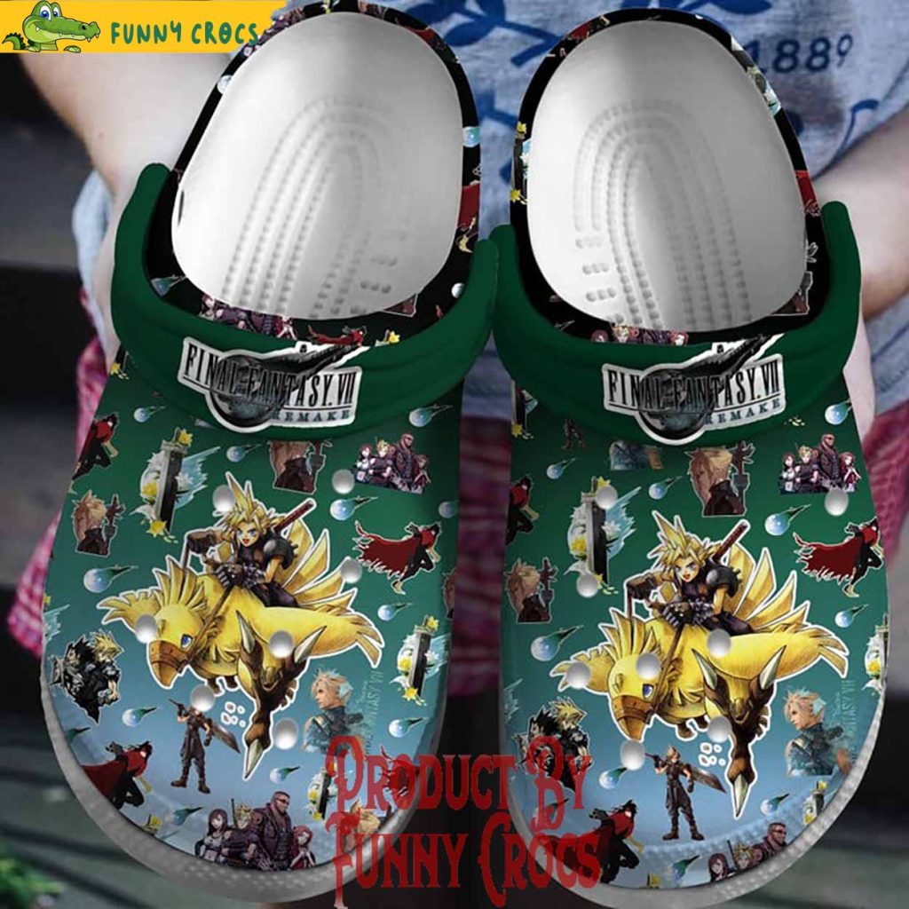 Final Fantasy VII Remake Crocs Shoes