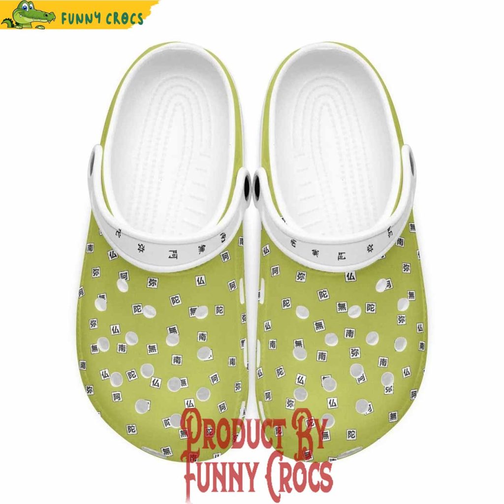 Gyomei Himejima Demon Slayer Crocs Clogs