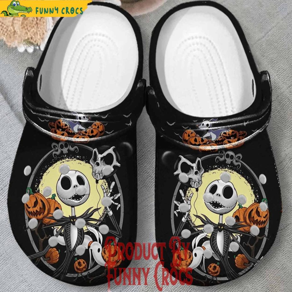 Halloween The Nightmare Before Christmas Jack Skellington Crocs Style