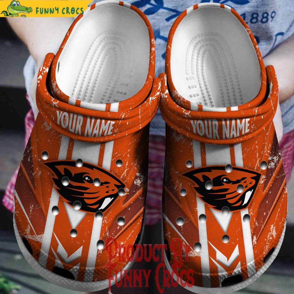 Oregon State Beavers NCAA Personalized Crocs Shoes