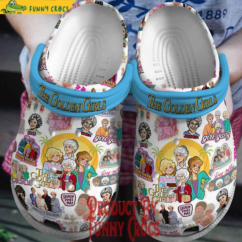 The Golden Girls Tv Series Crocs Shoes