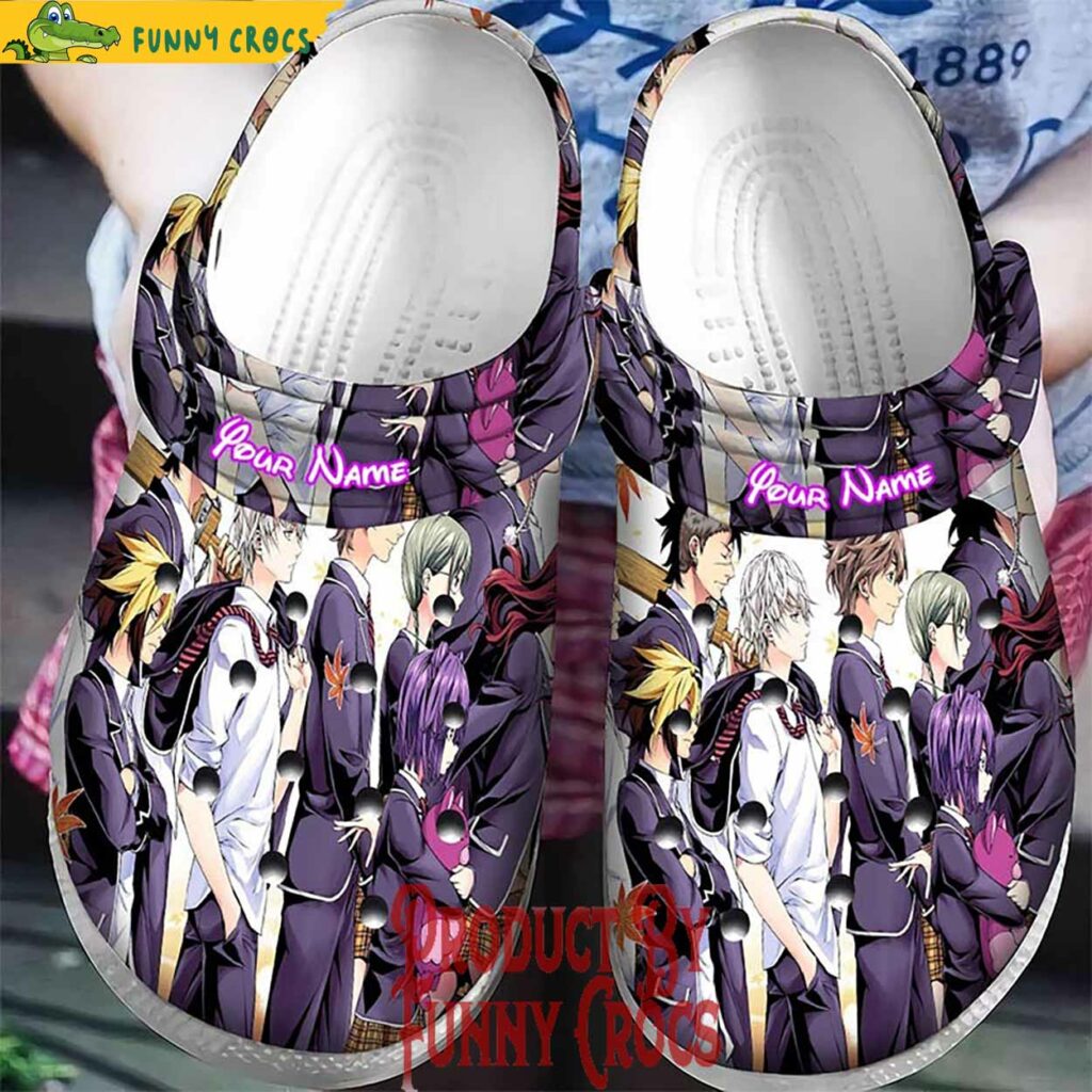 Customized Food Wars Shokugeki No Soma Characters Crocs