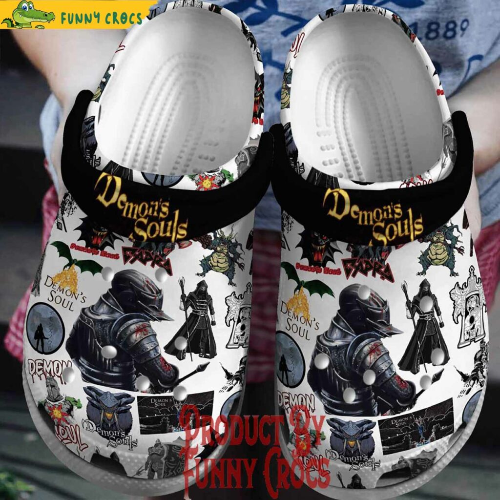 Demon's Souls Gamer Crocs Shoes