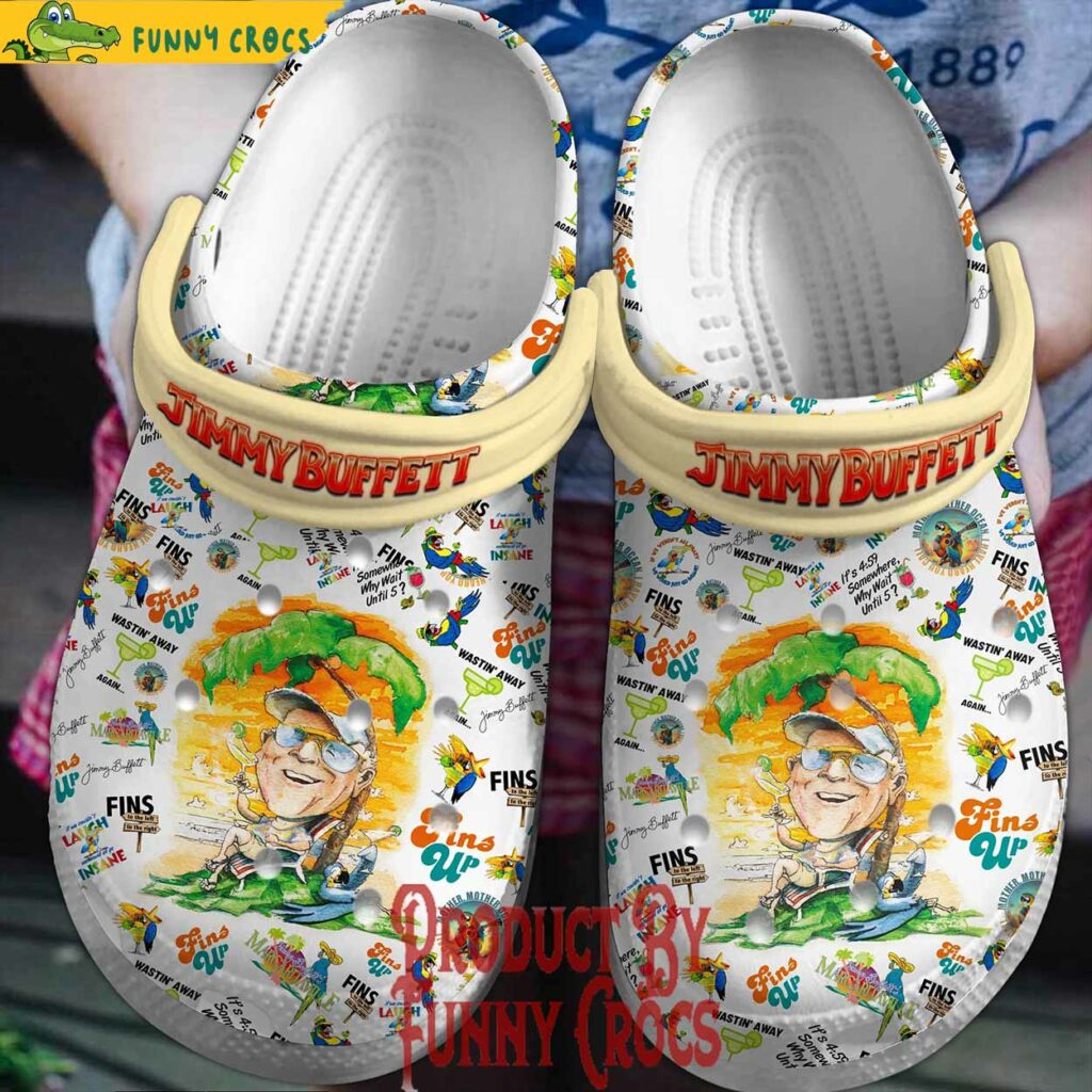 Jimmy Buffett Summer Crocs Style