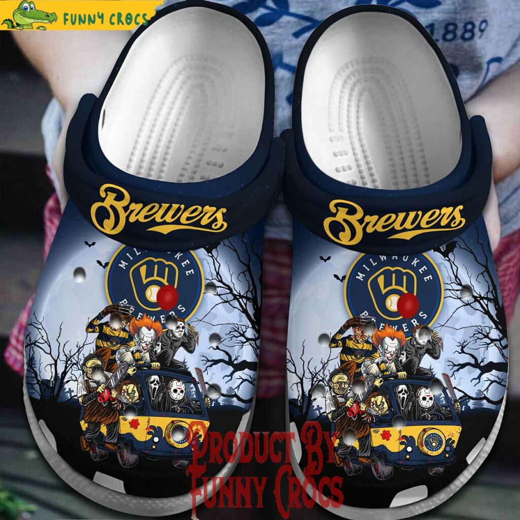 MLB Milwaukee Brewers Halloween Crocs