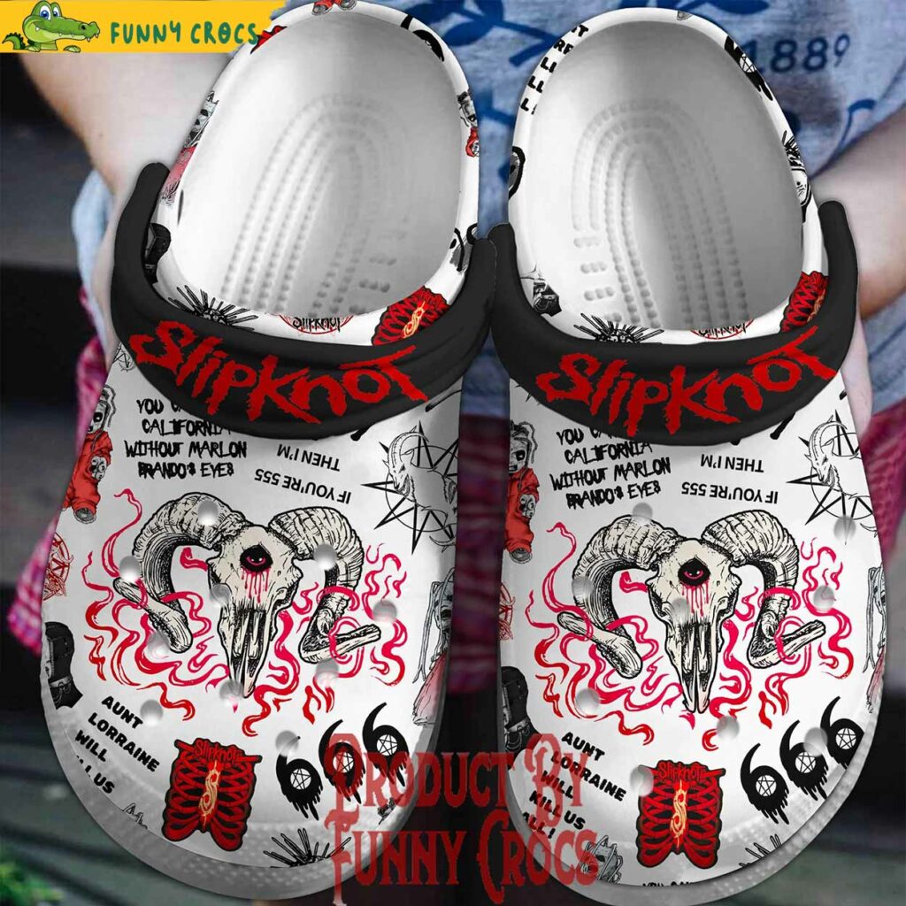 Slipknot Eyeless Crocs Style