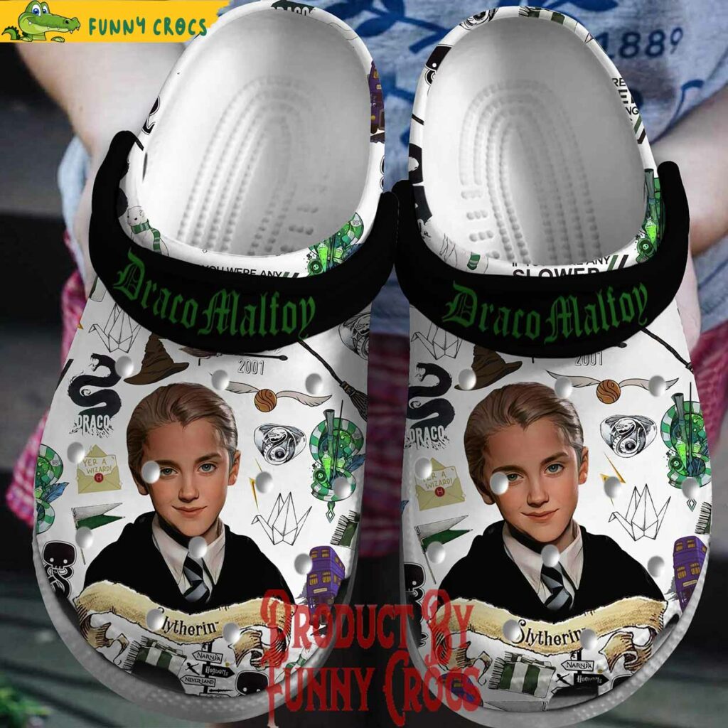 Slytherin Draco Malfoy Crocs Style