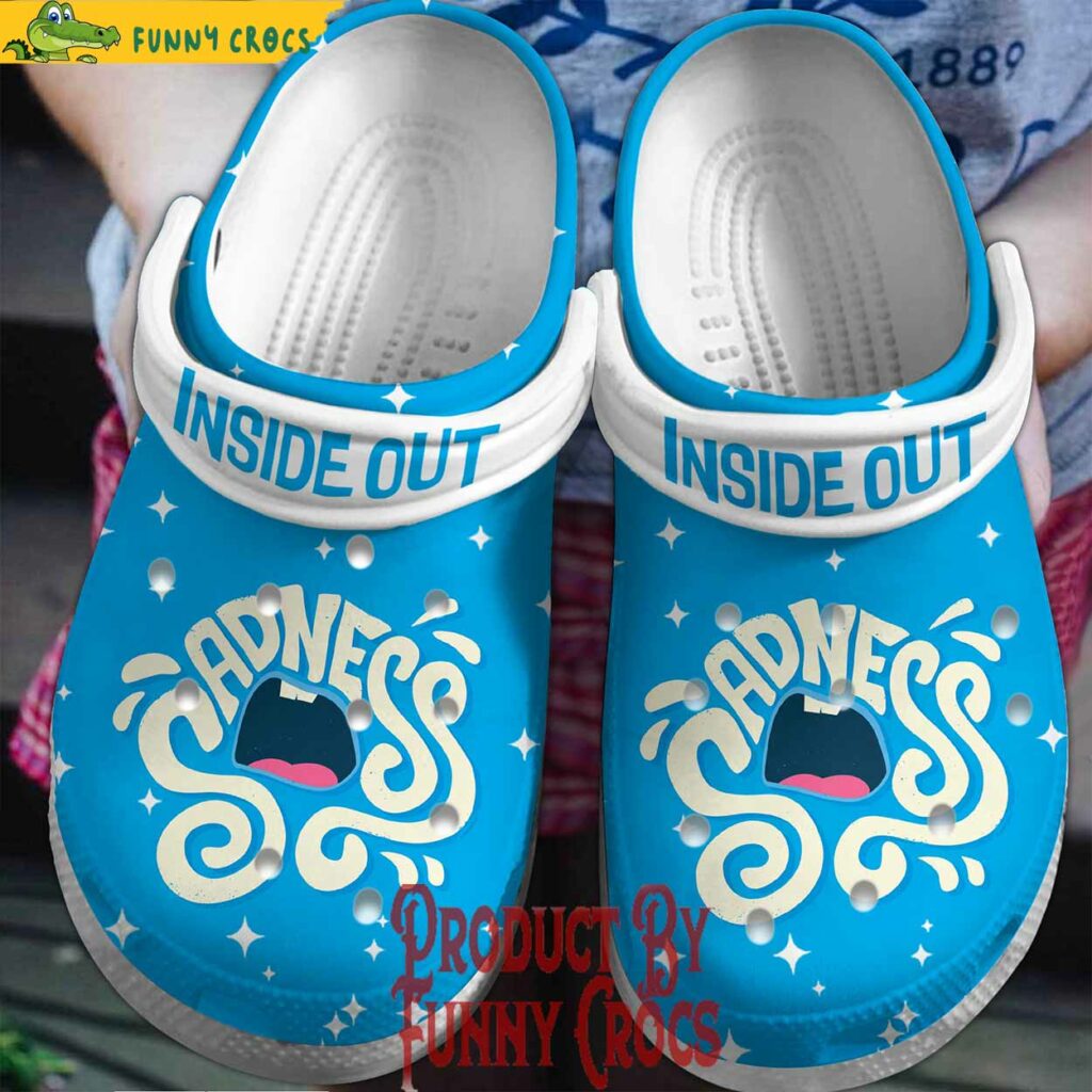 Inside Out Sadness Crocs Style