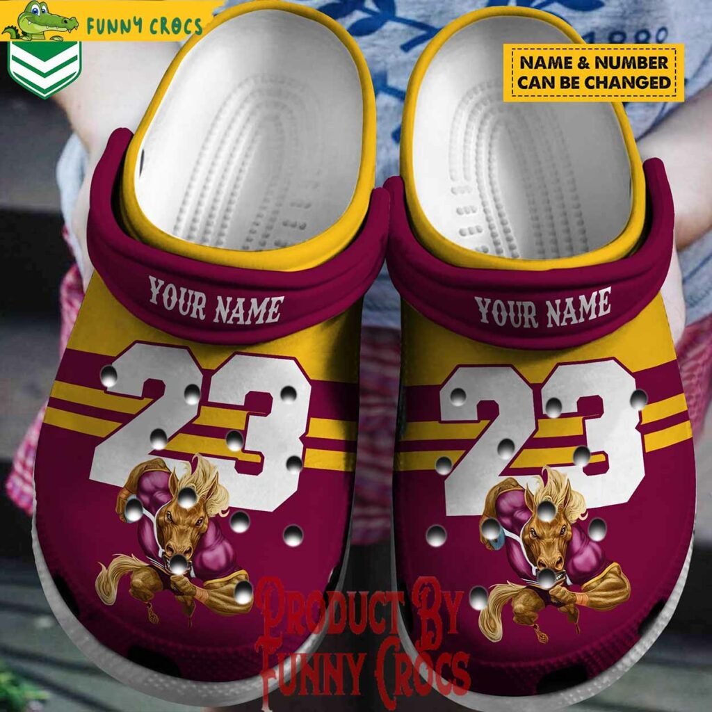 Brisbane Broncos NRL Custom Crocs Design Just For You