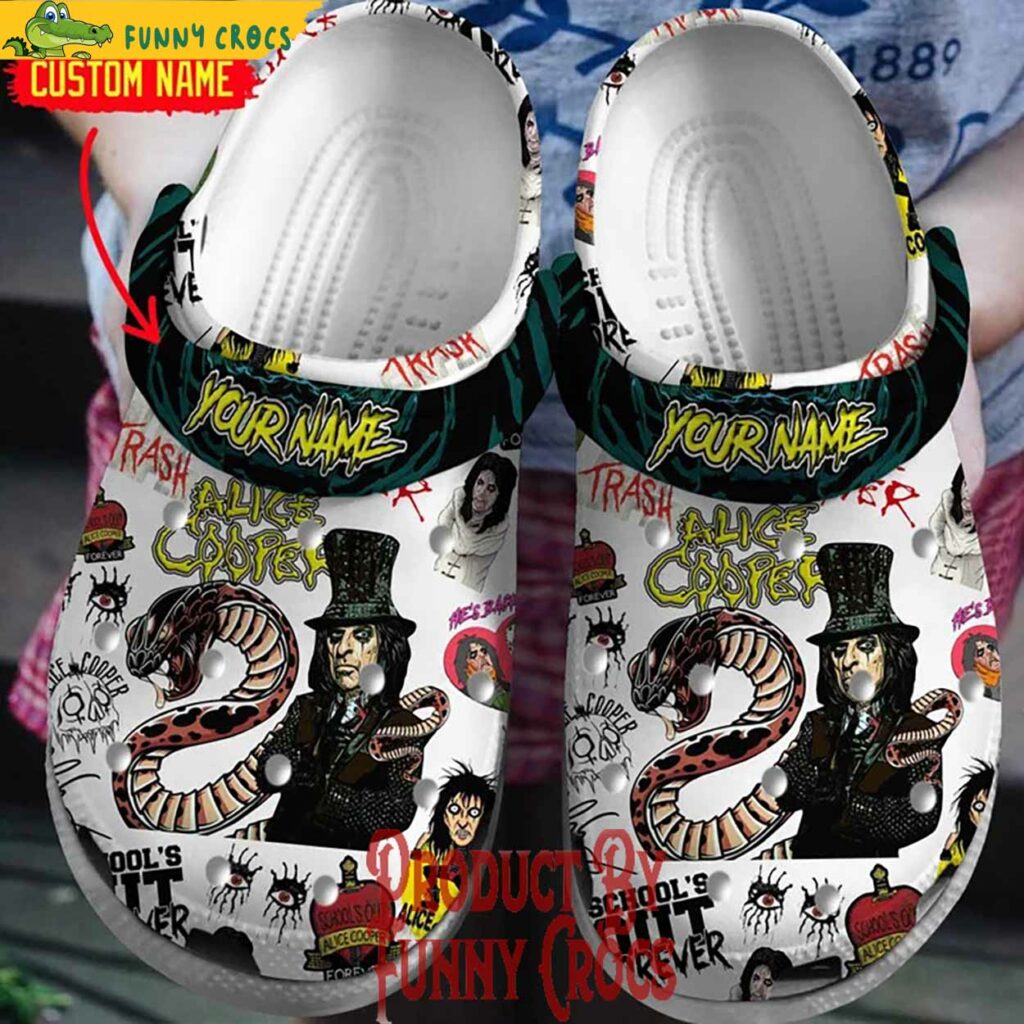 Personalized Alice Cooper Crocs For You