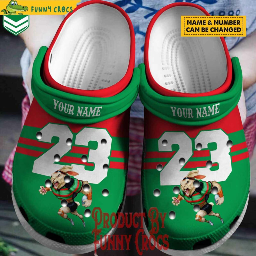 South Sydney Rabbitohs NRL Custom Crocs Design Just for You