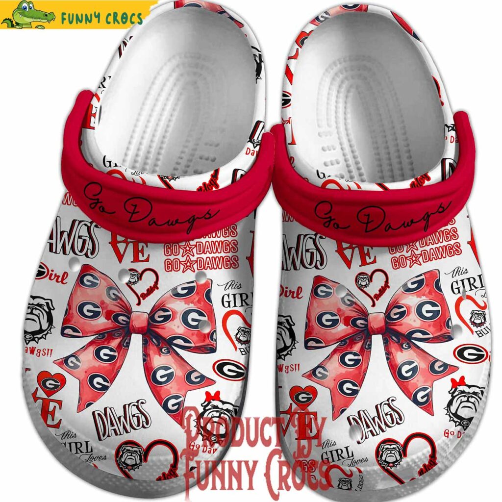 Georgia Bulldogs Go Dawgs Football Crocs Style