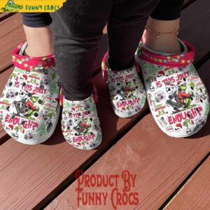 Is This Jolly Enough Merry GrinchMas Christmas Crocs 4