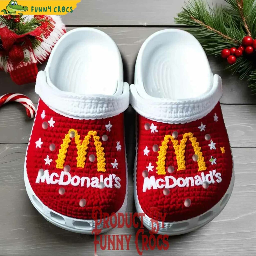 McDonald's Knit Effect Fast Food Crocs