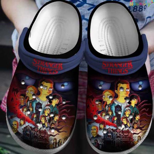 Amazing Simpsons Stranger Things Crocs