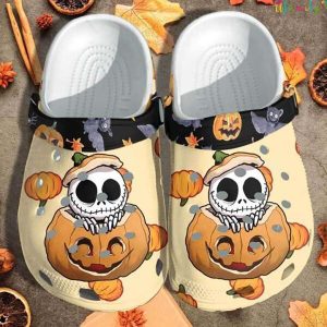 Baby Jack Skellington Crocs Halloween