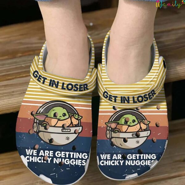 Baby Yoda Get In Loser Star Wars Yoda Crocs