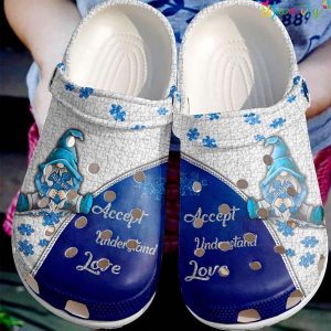 Blue Dwarfs Puzzle Acccept Understand Love Crocs