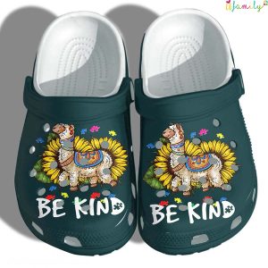 Crocs Llama Sunflower Be Kind