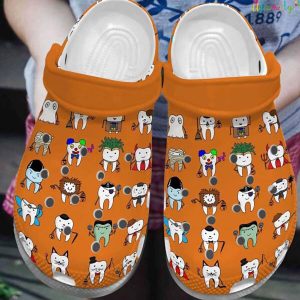 Dentist Teeths Cosplay Crocs Halloween