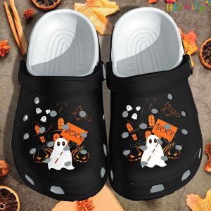 Ghost Boo Crocs Halloween