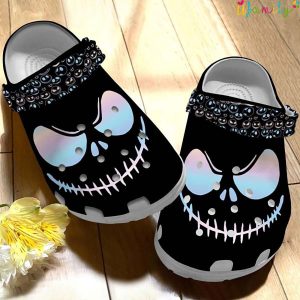 Black The Pumpkin King Crocs Halloween