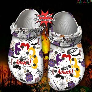 Personalized Amuck Hocus Pocus Crocs Halloween