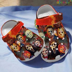 Horror Movie Characters Crocs Halloween