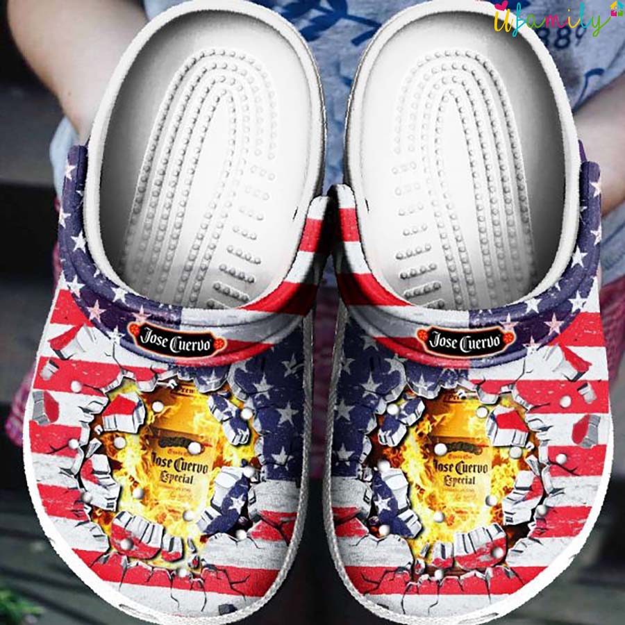 Jose Cuervo American Flag Crocs Jose Cuervo American Flag Crocs