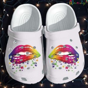 Sexy Love Puzzle Piece Crocs