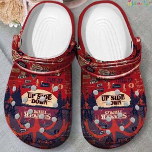 Stranger Things Up Side Down Crocs