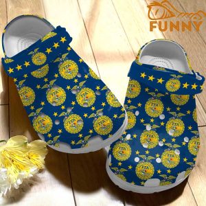 Agriculture FFA Navy Crocs 2