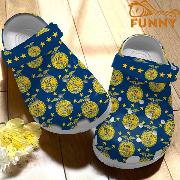 Agriculture FFA Navy Crocs